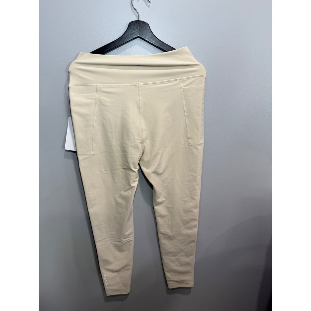 Peloton Cadent High Rise Pocket Legging 25 Lined Tan WB00843-115-L  Large